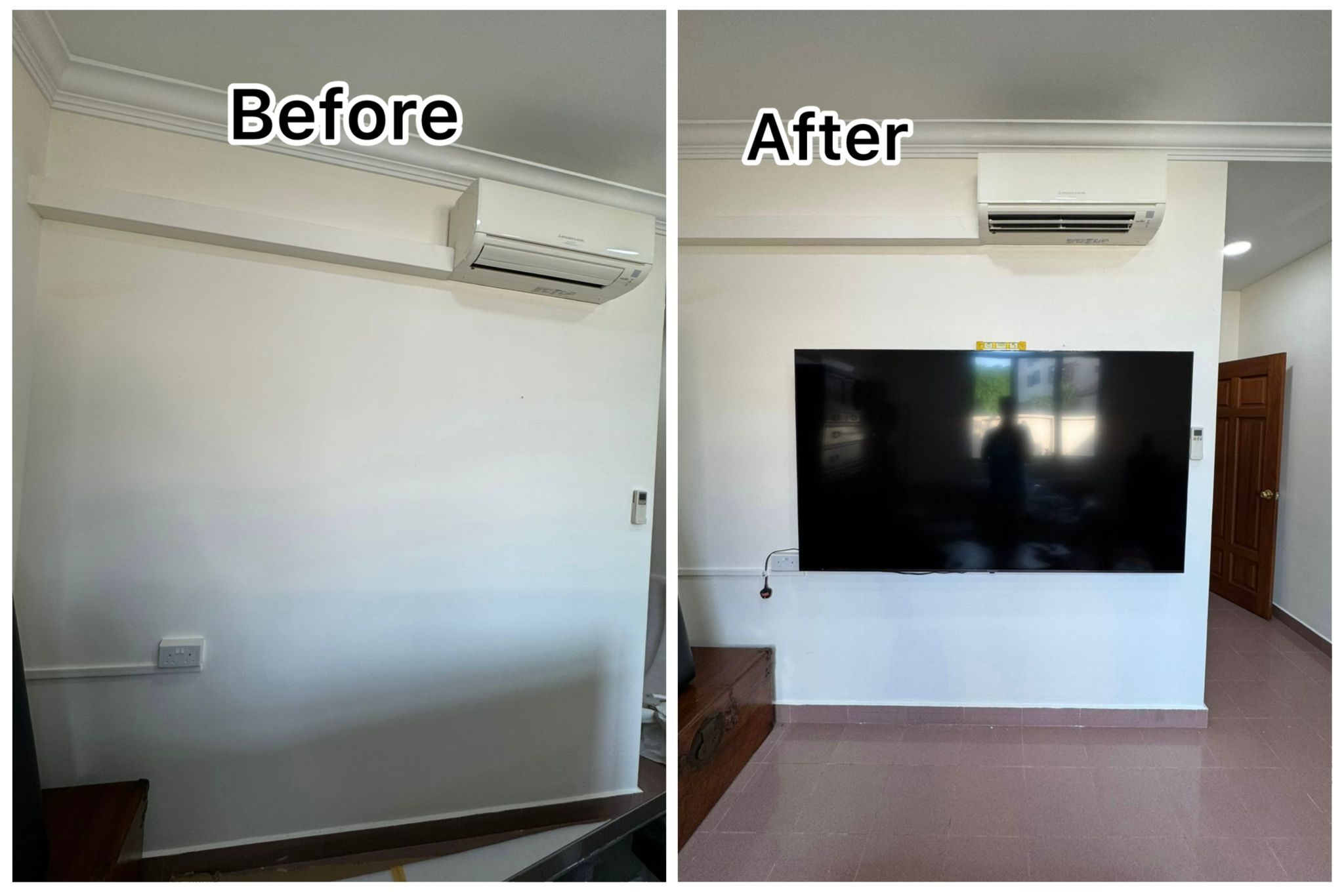 TV Feature Wall Installation Service in Singapore – Modern Media Wall & Partition Solutions